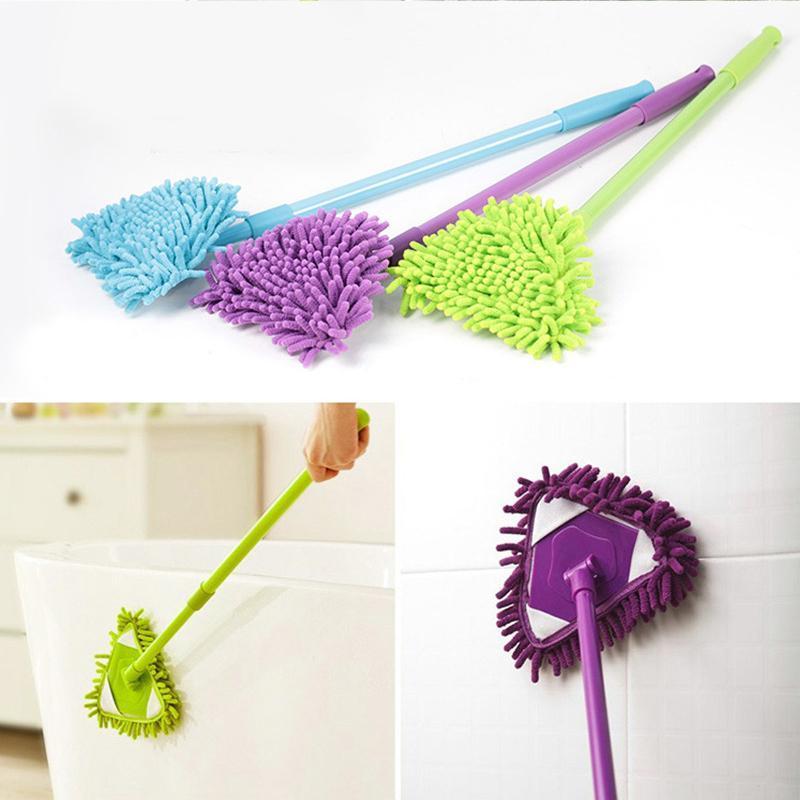 180 Degree Rotatable Adjustable Triangle Cleaning Mop - Givemethisnow