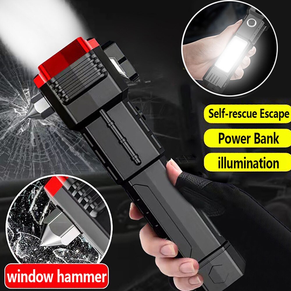 4 in 1 Indestructible Tactical Flashlight Givemethisnow