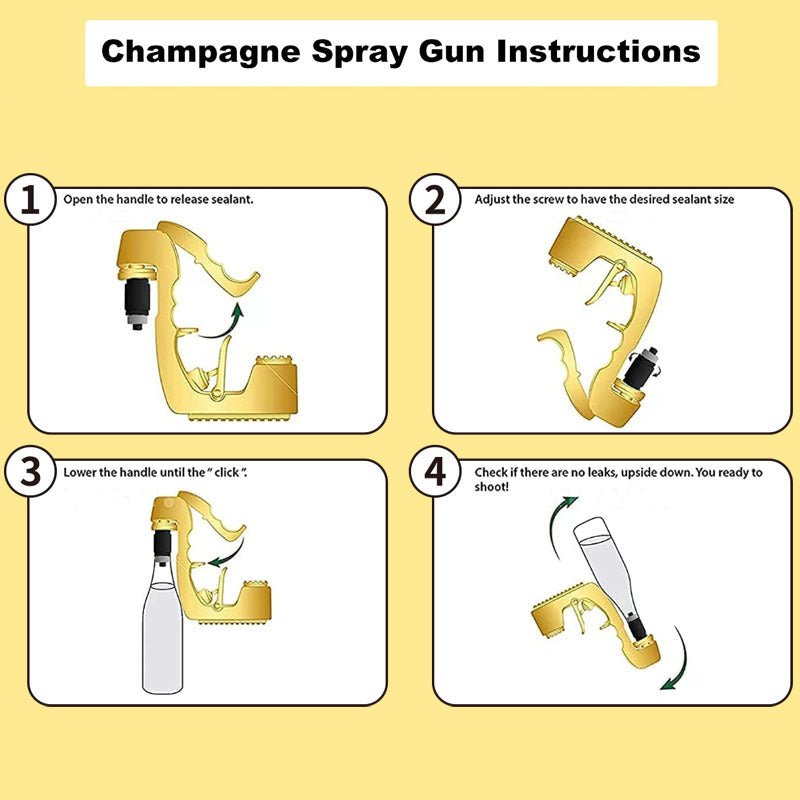Champagne Gun Sprayer - Givemethisnow