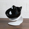 Double Bowl Cat Bowl Dog Bowl Transparent Material Non-slip - Givemethisnow