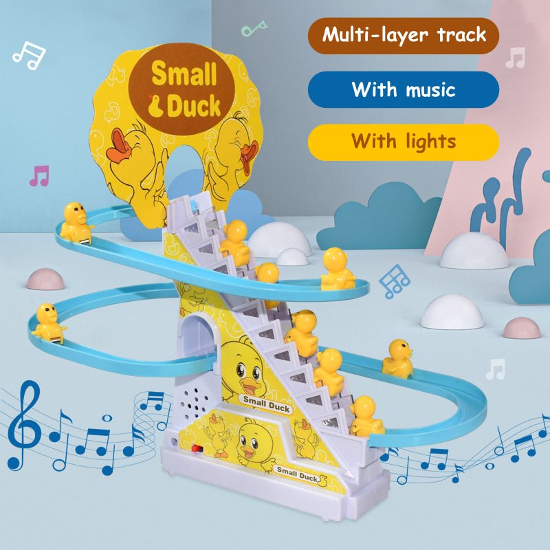 Electric Duck Sliding Track Adventure Toy - Givemethisnow