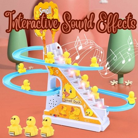 Electric Duck Sliding Track Adventure Toy - Givemethisnow