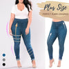 Plus Size Toning Jeans Leggings - Givemethisnow