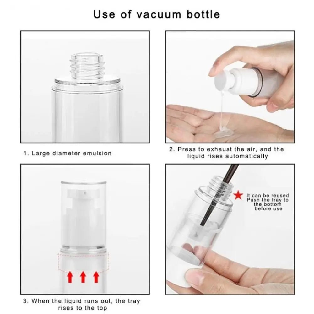 Vacuum Cosmetic Travel Container - Givemethisnow