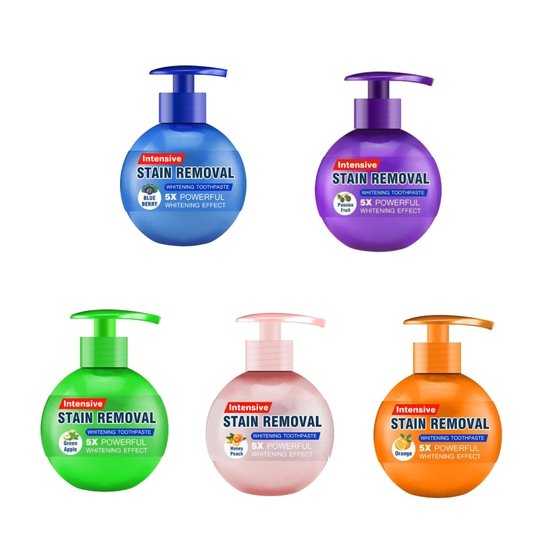 100% Intensive Stain Removal Whitening Toothpaste - Givemethisnow