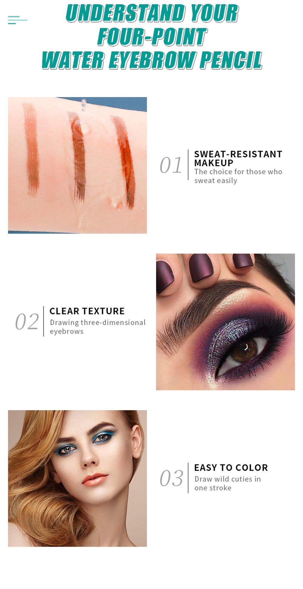 3D Microblading 4-tip Eyebrow Pencil - Givemethisnow