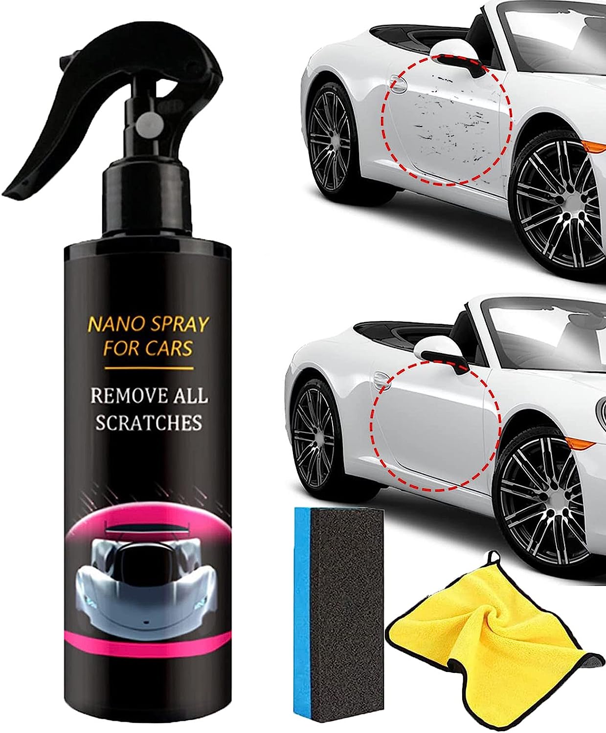 Car Scratch Repair Nano Spray - Givemethisnow