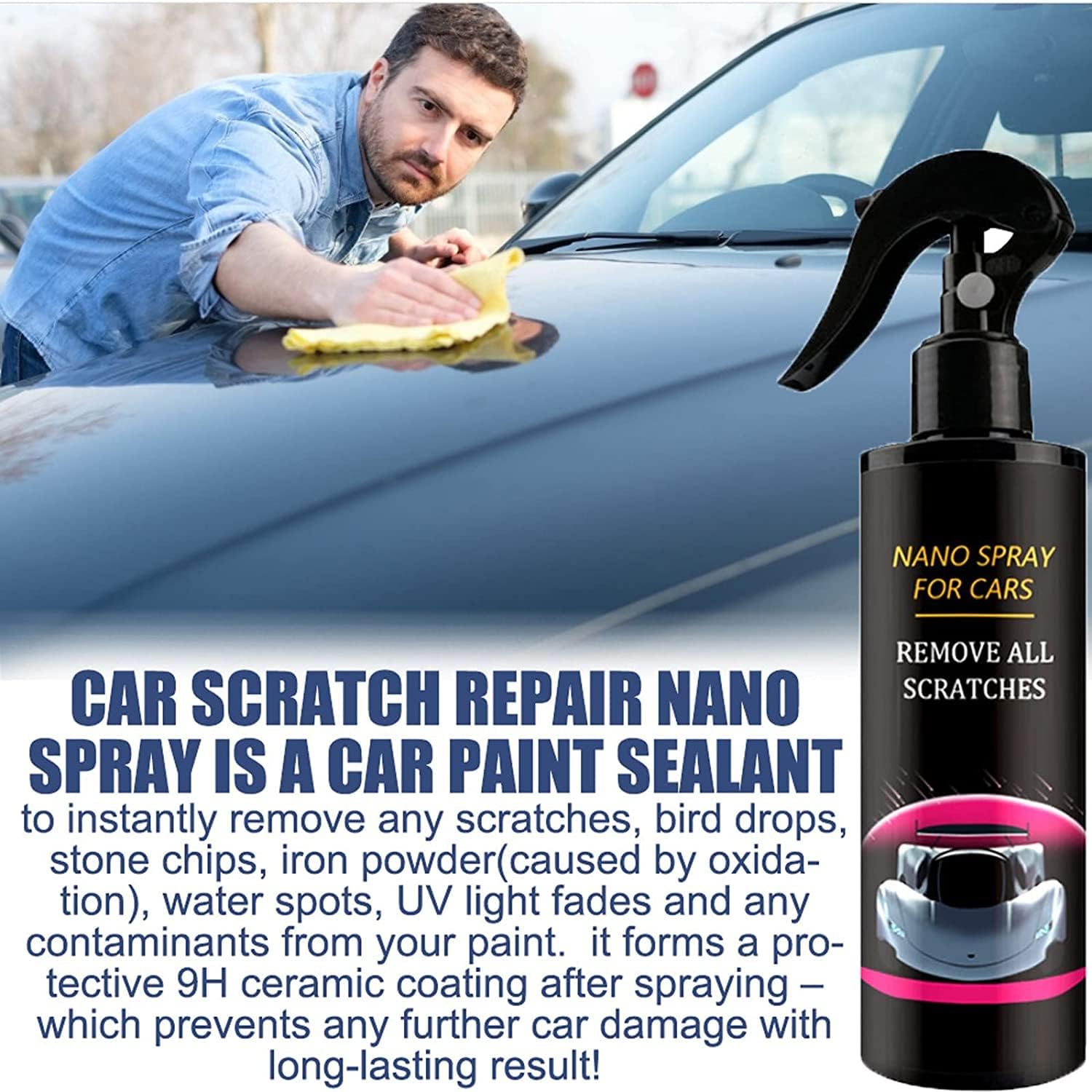 Car Scratch Repair Nano Spray - Givemethisnow