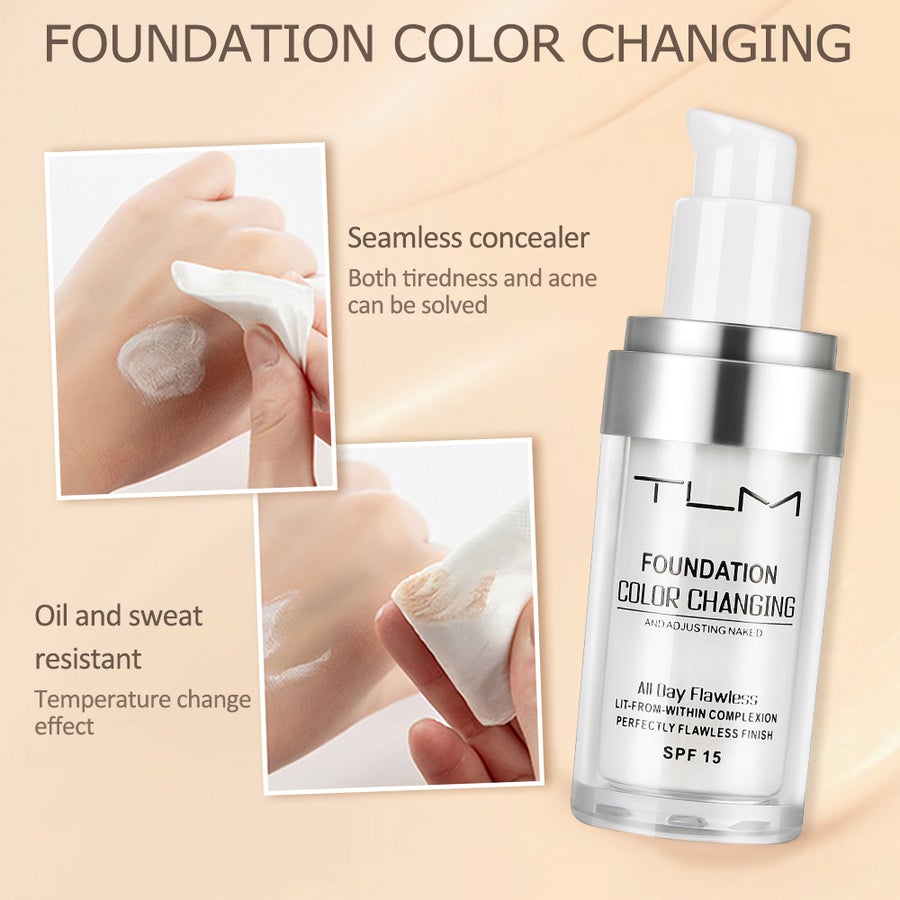 Color Changing Liquid Foundation - Givemethisnow