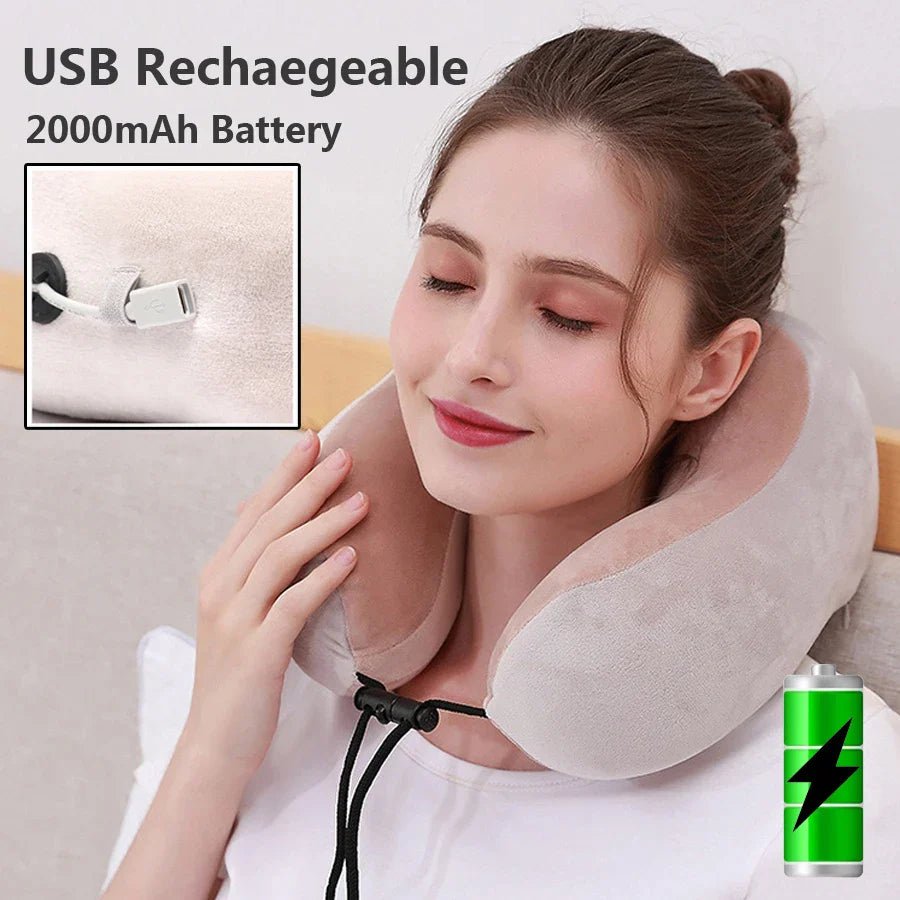 GiveMeThisNow Electric U-Shaped Pillow Neck Massager - Givemethisnow