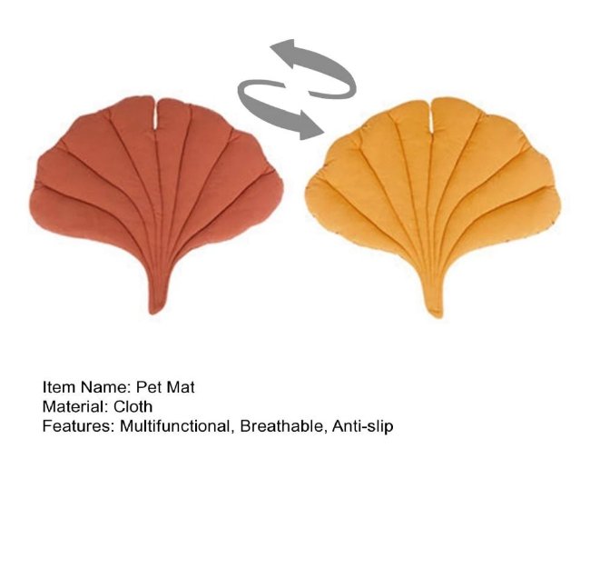 Leaf Shape Dog Blanket - Givemethisnow