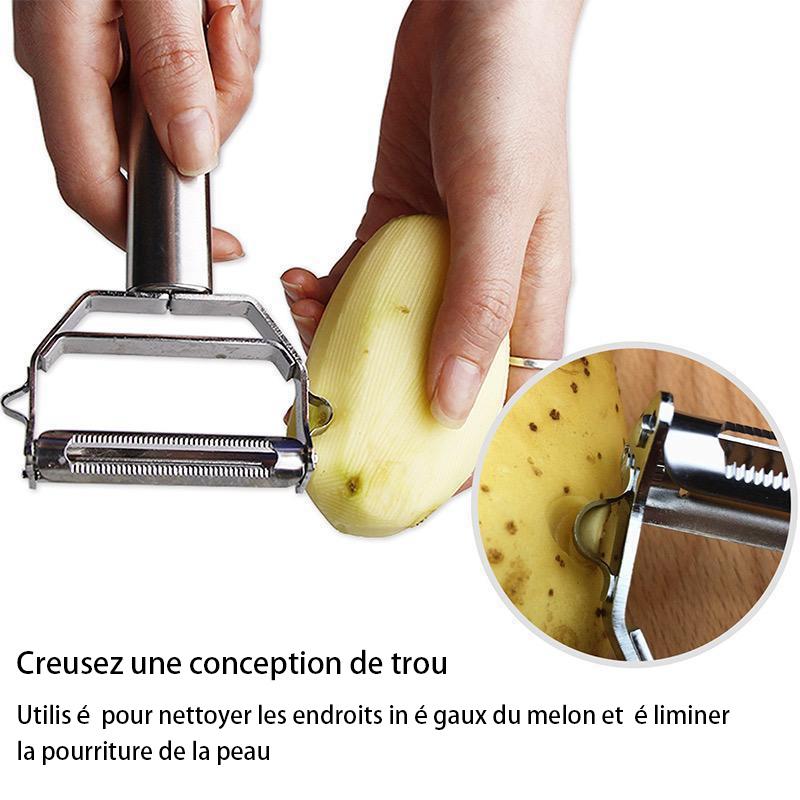 Multifunction Stainless Steel Fruit and Vegetable Grater Peeler - Givemethisnow