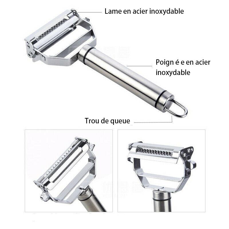 Multifunction Stainless Steel Fruit and Vegetable Grater Peeler - Givemethisnow