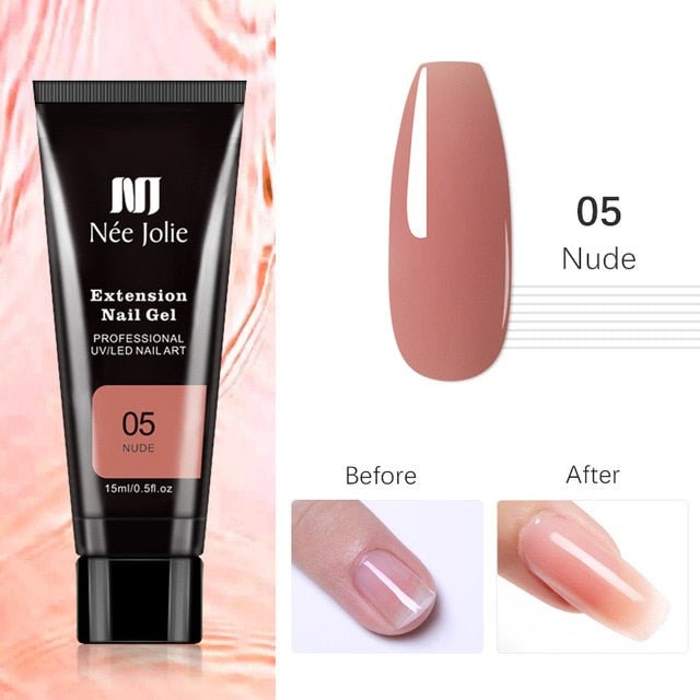 PolyGel Nail Extension Kit (with Free UV Lamp) - Givemethisnow